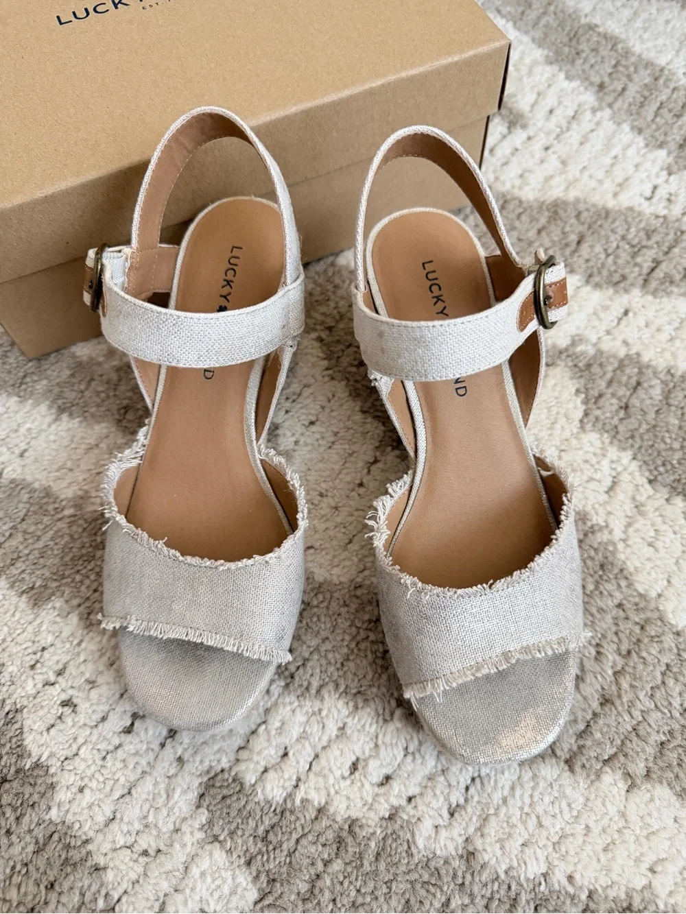 Lucky Brand espadrille wedge